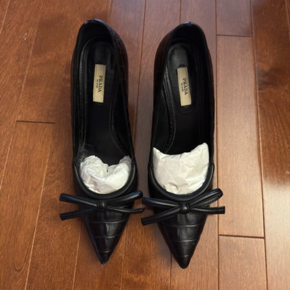 Prada Leather Pumps